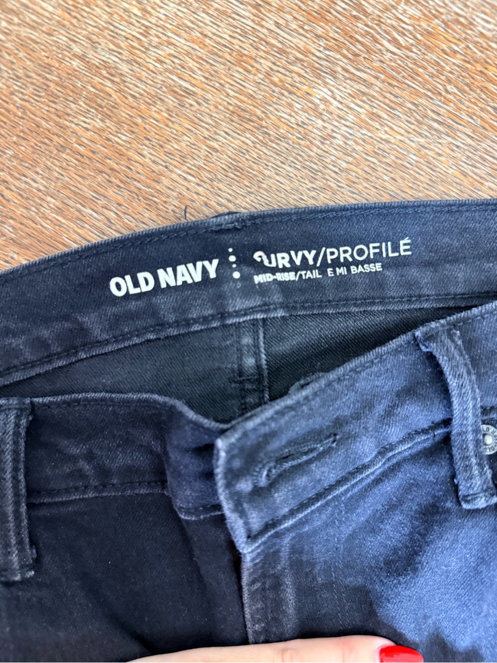 Old Navy mid-Rise curvy Women’s Jeans in Black